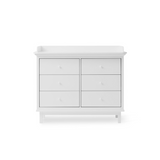 Oliver Furniture Seaside Nursery Dresser with 6 Drawers, White