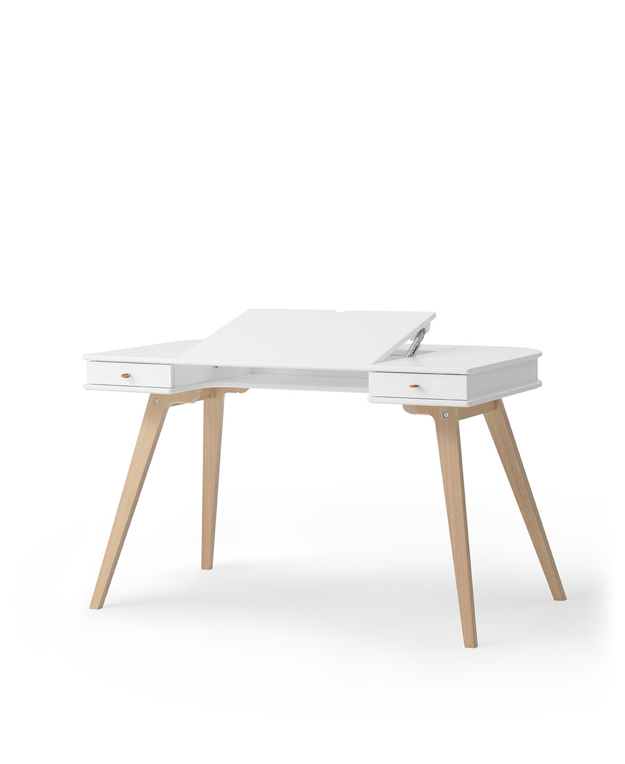 Oliver Furniture Wood Desk White/Oak 72.6 cm