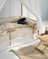 Camp bed guard, oak