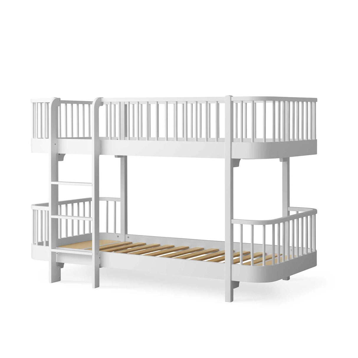 Oliver Furniture Wood Original Low Bunk Bed in White