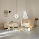 Oliver Furniture Mini+ Junior Kit MINI+ COT to MINI+ JUNIOR BED Oak 041581