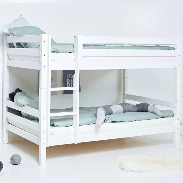 Hoppekids ECO Luxury Bunk Bed, White, Pine, 70x160 cm