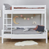 Hoppekids ECO Luxury Family bunk bed, White, Pine, 120x200 cm