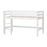 Hoppekids ECO Dream Mid Sleeeper Bed, White, Pine, 70x160 cm