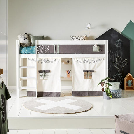 LIFETIME Kidsrooms Cactus Kids Mid Sleeper Bed 