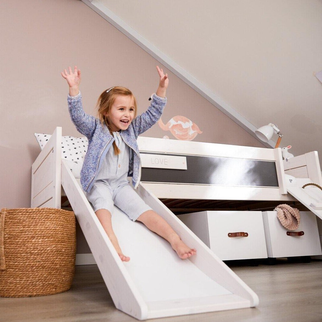 LIFETIME Kidsrooms Climb & Slide Children's Bed 