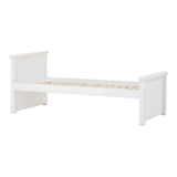 Hoppekids MAJA DELUXE Kids bed, White, Pine, 90x200 cm