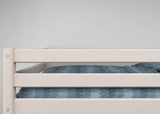 FLEXA Classic High Sleeper Bed with slanting ladder, Solid Pine/Birch Plywood, 90x200 cm
