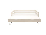 FLEXA Classic Single Bed with pull-out Bed, Solid Pine/Birch Plywood, 90x200 cm