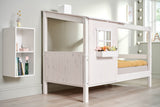 FLEXA Single Bed Classic House, Solid Pine/Birch Plywood, 90x200 cm
