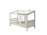 FLEXA Single Bed Classic House, Solid Pine/Birch Plywood, 90x200 cm