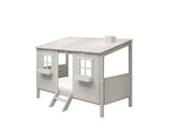 FLEXA Single Bed Playhouse, Solid Pine/Birch Plywood, 90x200 cm