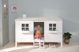 FLEXA Single Bed Playhouse, Solid Pine/Birch Plywood, 90x200 cm
