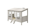 FLEXA Single Bed Playhouse, Solid Pine/Birch Plywood, 90x200 cm