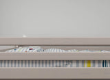 FLEXA Classic Mid Sleeper Bed with straight ladder, Solid Pine/Birch Plywood, 90x200 cm
