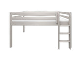 FLEXA Mid Sleeper Bed, Solid Pine/Birch Plywood, 140x200 cm