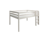 FLEXA Classic Mid Sleeper Bed, Solid Pine/Birch Plywood, 140x200 cm