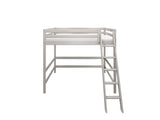 FLEXA Classic High Sleeper Bed with Slanting Ladder 140x200 cm