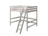 FLEXA Classic High Sleeper Bed with Slanting Ladder 140x200 cm