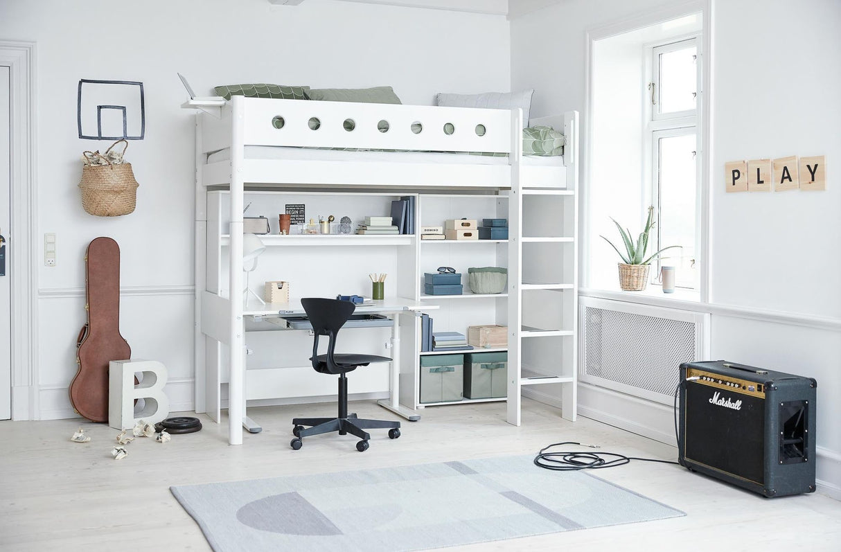 FLEXA Evo Study Desk – tilting desktop/Metal