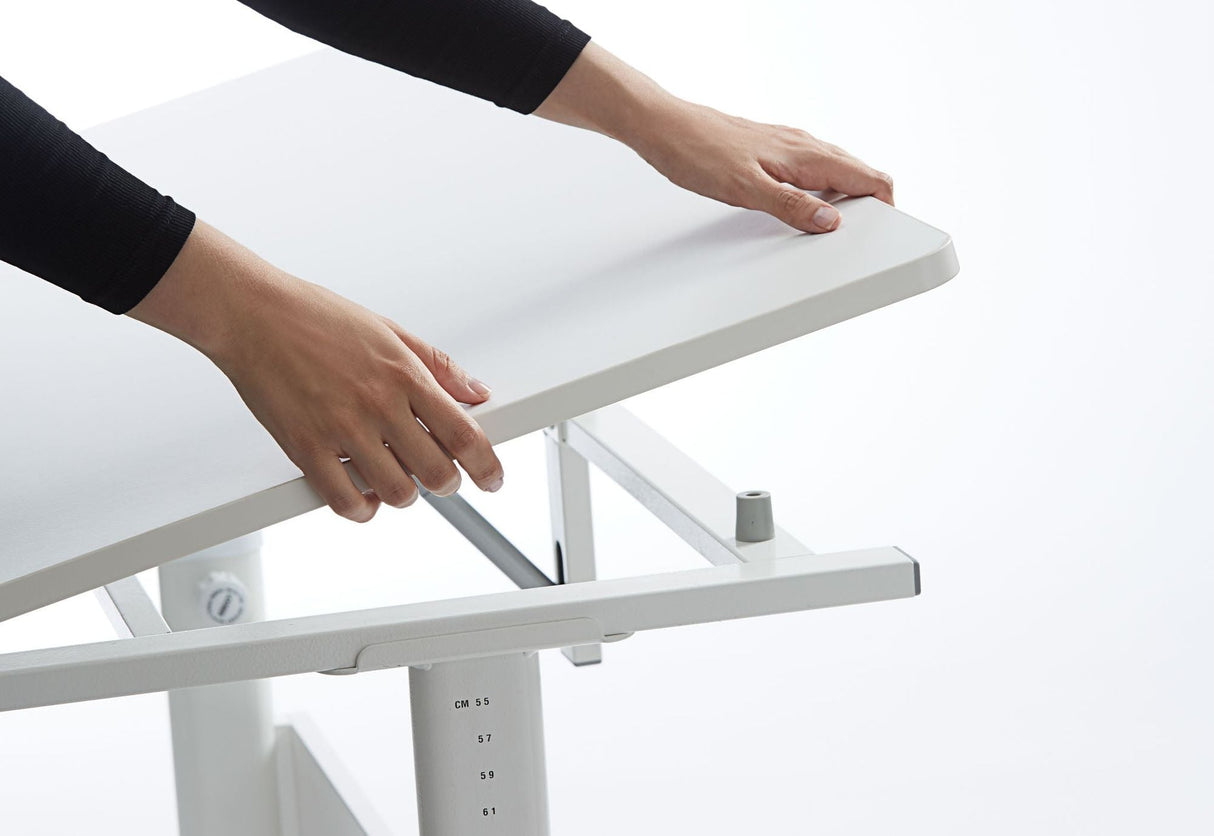 FLEXA Evo Study Desk - fixed desktop/Metal