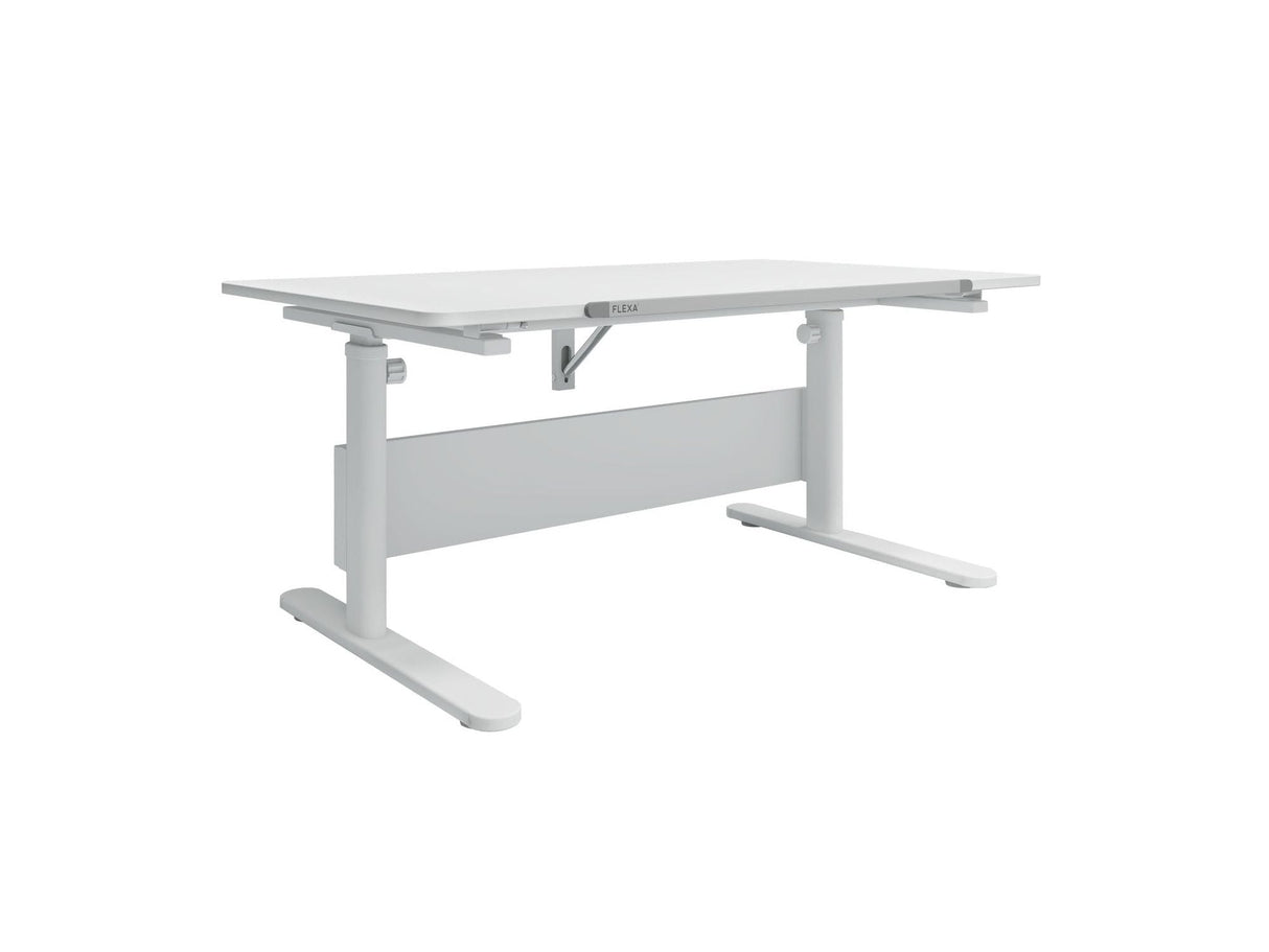 FLEXA Evo Study Desk - fixed desktop/Metal