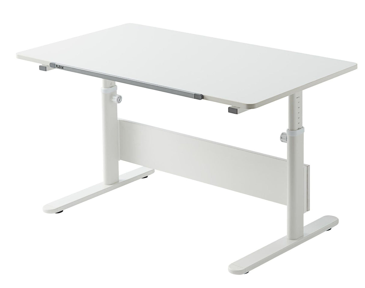 FLEXA Evo Study Desk - fixed desktop/Metal
