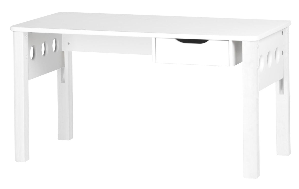 FLEXA Height Adjustable Study desk, Pine/MDF