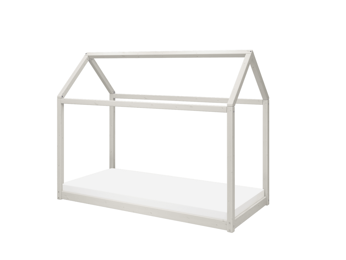 FLEXA Cottage Single Bed, Pine, 90x200 cm