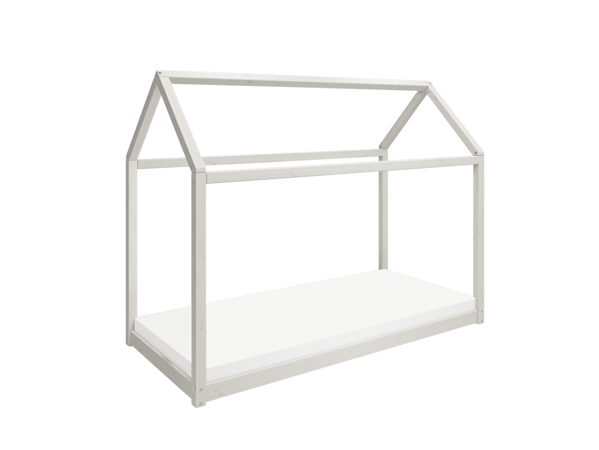 FLEXA Cottage Single Bed, Pine, 90x200 cm