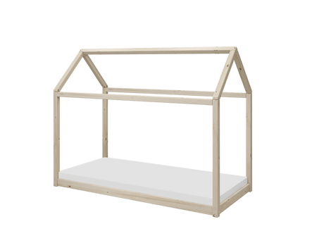 FLEXA Cottage Single Bed, Pine, 90x200 cm