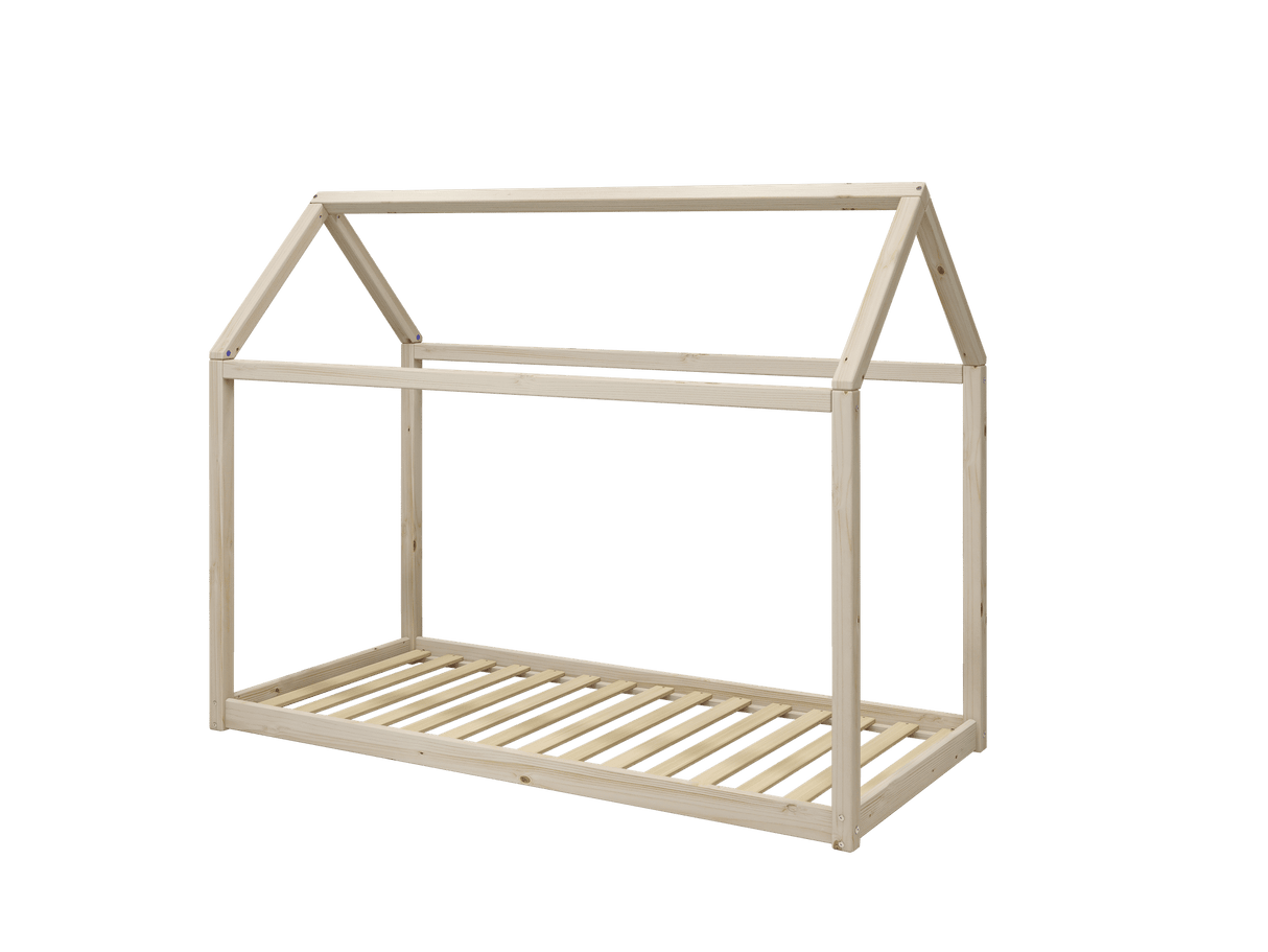FLEXA Cottage Single Bed, Pine, 90x200 cm