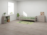 FLEXA Classic Single Bed, Solid Pine/Birch Plywood, 90x200 cm