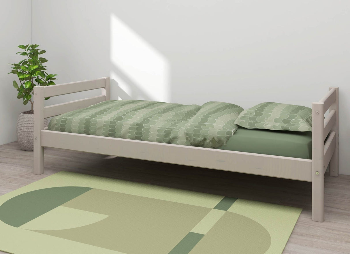 FLEXA Classic Single Bed, Solid Pine/Birch Plywood, 90x200 cm