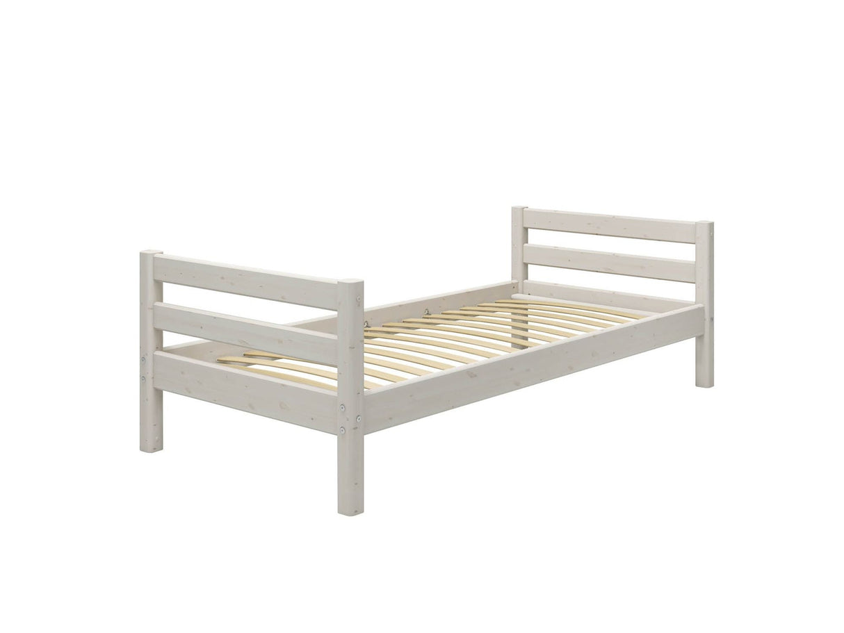 FLEXA Classic Single Bed, Solid Pine/Birch Plywood, 90x200 cm