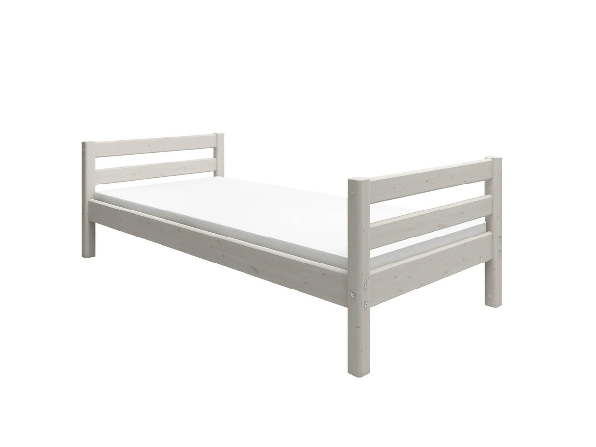 FLEXA Classic Single Bed, Solid Pine/Birch Plywood, 90x200 cm