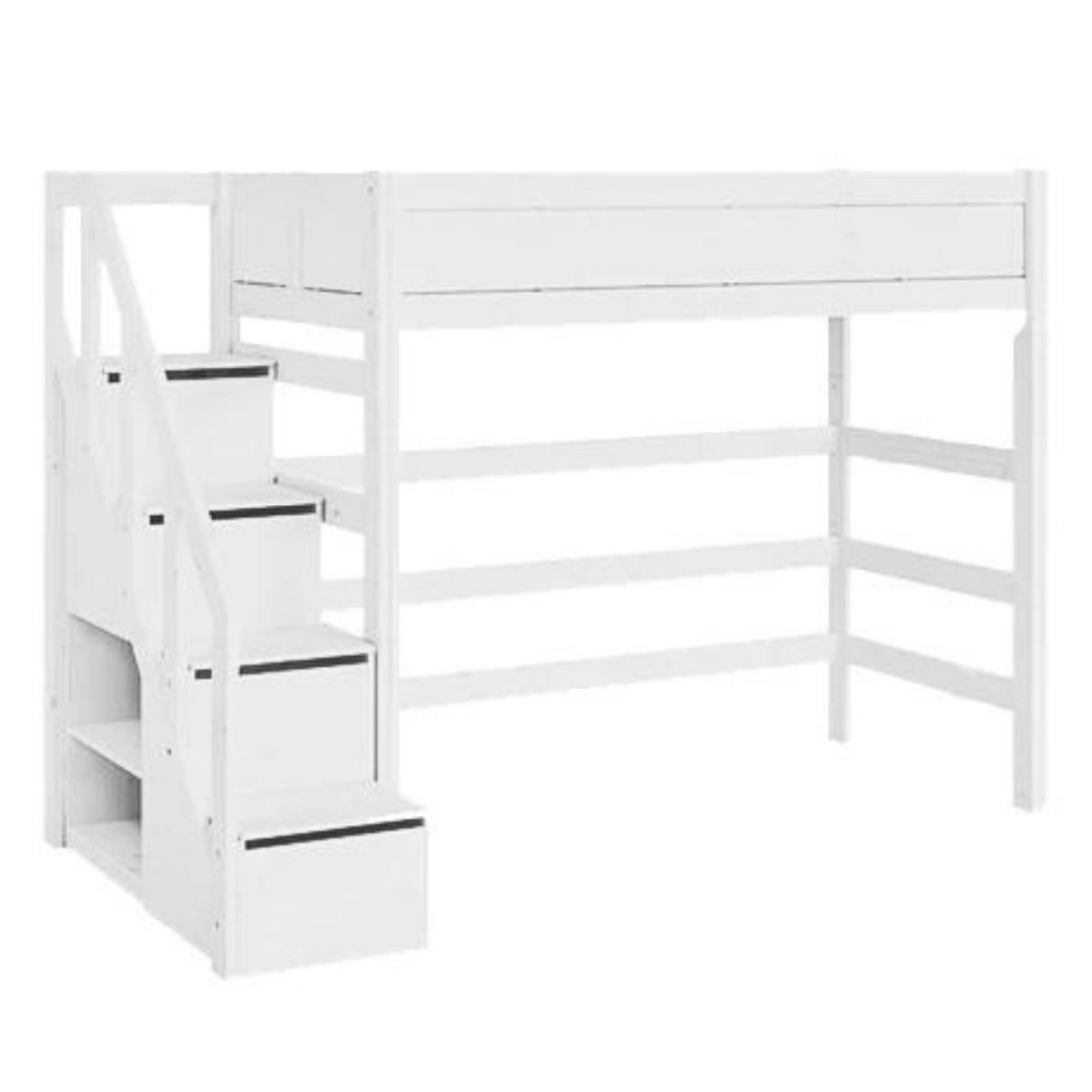 LIFETIME Kidsrooms High Sleeper with Steps