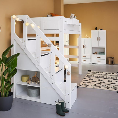LIFETIME Kidsrooms High Sleeper with Steps