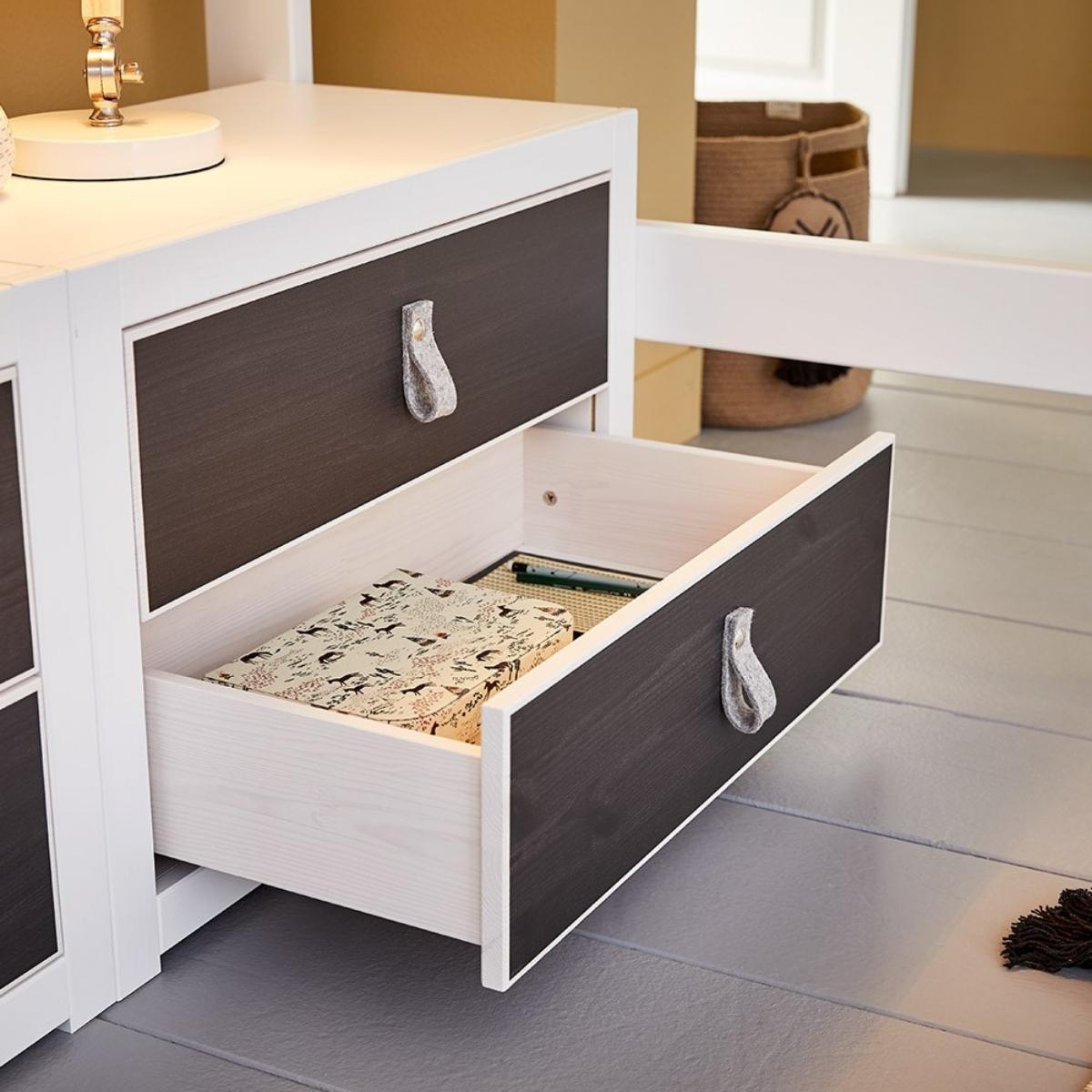 LIFETIME Kidsrooms High Sleeper with Steps