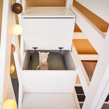 LIFETIME Kidsrooms High Sleeper with Steps