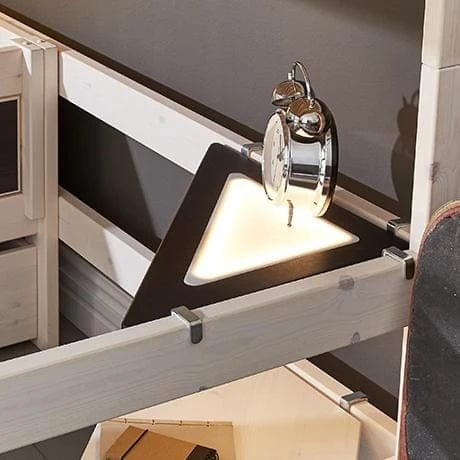 Corner Shelf with LED Light