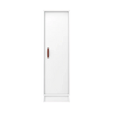ALL-IN-ONE Tall Wardrobe with Doors, Shelf and Clothes Rail