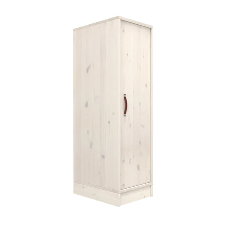 ALL-IN-ONE Tall Wardrobe with Doors, Shelf and Clothes Rail
