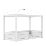 4-in-1 Bed with Canopy