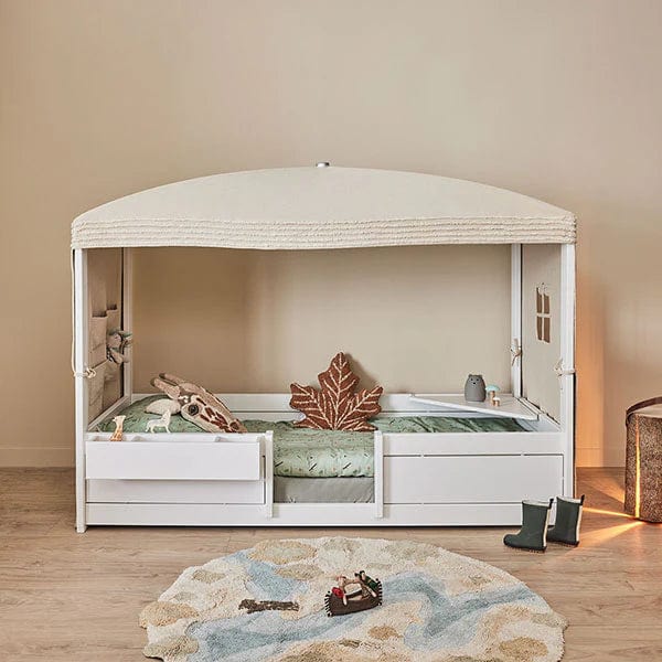 4-in-1 Bed with Canopy