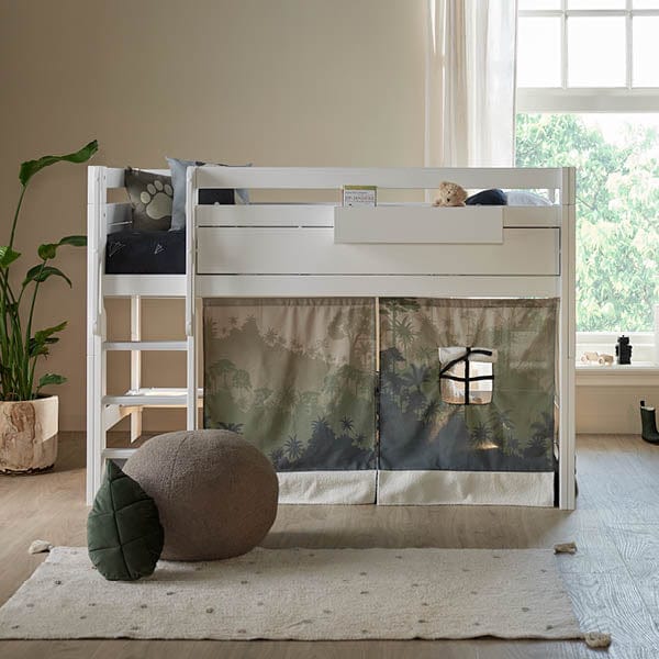Play Curtain for Mid Sleeper Bed - Panda Paradise