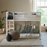 Play Curtain for Mid Sleeper Bed - Panda Paradise