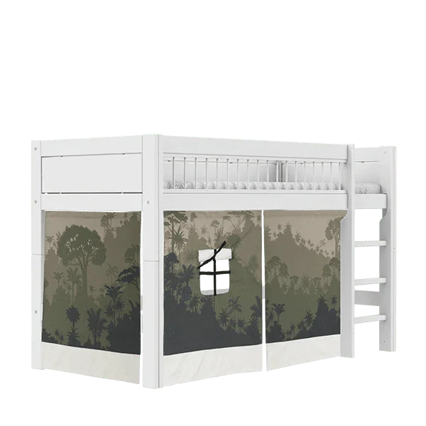 Play Curtain for Mid Sleeper Bed - Panda Paradise