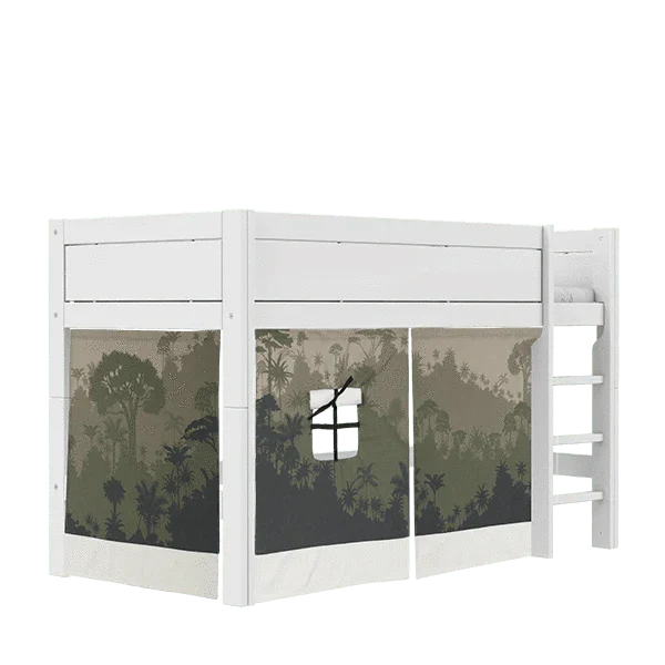 Play Curtain for Mid Sleeper Bed - Panda Paradise