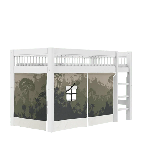 Play Curtain for Mid Sleeper Bed - Panda Paradise